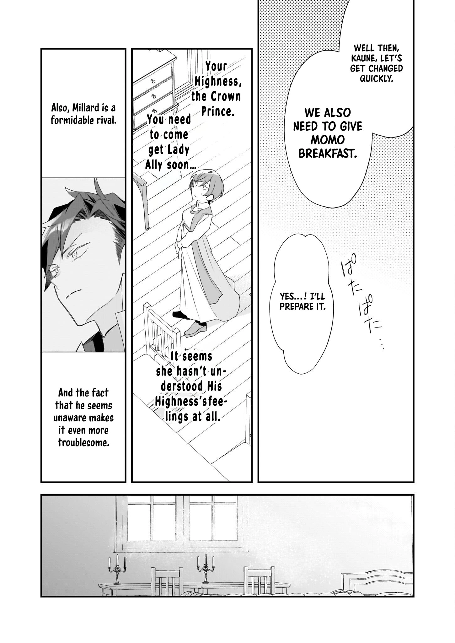 Dai Seijo wa Ten ni Mesarete, Panya no Gijo ni Narimashita Chapter 6 Page 28